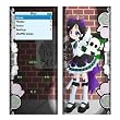 Lolita Design Decal Skin Sticker for Apple iPod nano 2G (2nd Generation) 2GB/ 4GB/ 8GB Player