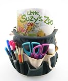 Shower Caddy - Craft Tote by Neatnix STUFF BUCKET in Hot Pink and Black