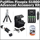 Advanced Accessory Kit For Fujifilm FinePix S1800 12.2 MP Digital Camera In ....