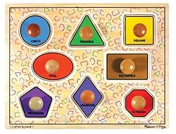 Melissa & Doug Large Shapes Jumbo Puzzle