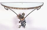 Elk 96398 Floral Muscadine Table Floral 28 x 15 x 13