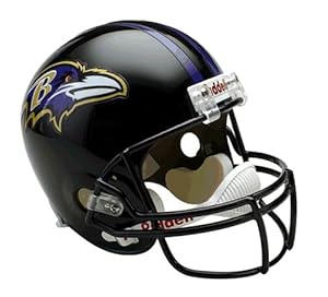 NFL Baltimore Ravens Deluxe Replica Football Helmet
