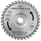 Crain Cutter 821C 6-1/2-Inch 40 Tooth Wood Saw Blade for 812,820 and 825 Super Saw