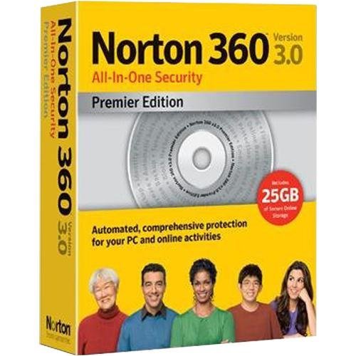Norton 360 Premier Edition 3.0 1User/3Pc [Old Version]