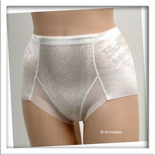 Buy Venus 2 pack IVORY FLORAL SEAMLESS SHORT GIRDLE #3137 S
