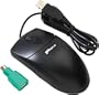 Targus PAUM501U Full Size Optical Mouse - Black