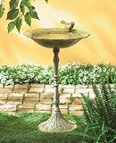 Antique Iron Birdbath - Style 38271