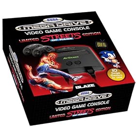 Sega Megadrive 2 Player Console with 10 Games built-in: Streets Of Rage - Special Edition