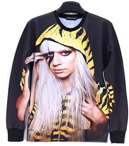FYI Women's Sweatshirts Lady Gaga Artpop 3D Swag Clothing Unisex Sweater S