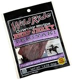 Wild Ride Beef Jerky Cowboy Strips, Teriyaki , 1.8-Ounce Bags (Pack of 6)