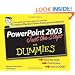 PowerPoint 2003 Just the Steps For Dummies