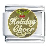 Golden Italian Charm Bracelet Holiday Cheer On Christmas 51SCNH9KW6L. SL160 Golden Italian Charm Bracelet Holiday Cheer On Christmas
