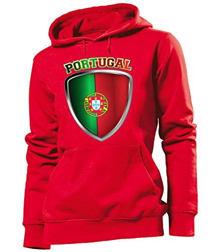 FUSSBALL – FANARTIKEL – PORTUGAL FAN HOODIE 4692(FKP-R) Gr. M
