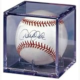 Baseball plastic display cube case