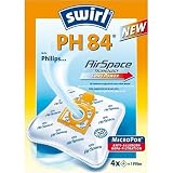 Produkt-Bild: Swirl PH 84 AirSpace original - Sparangebot: 4 Premium Microvlies Staubsaugerbeutel