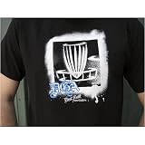 DGA Silk Screened Tag Design Disc Golf Tee Shirts With Basket Logo