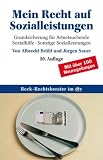Mein Recht auf Sozialleistungen: Grundsicherung f&uuml;r Arbeitsuchende.Sozialhilfe - Sonstige Sozialleistungen: Grundsicherung f&uuml;r Arbeitssuchende, Sozialhilfe, sonstige Sozialleistungen - Albrecht Br&uuml;hl, J&uuml;rgen Sauer