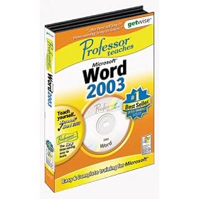 Professor Teaches Office 2003 Word