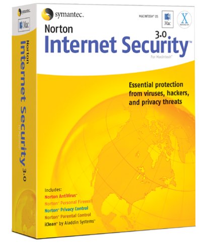Norton Internet Security Mac 3.0 [AntiVirus, Firewall, Privacy, Controls, iClean]