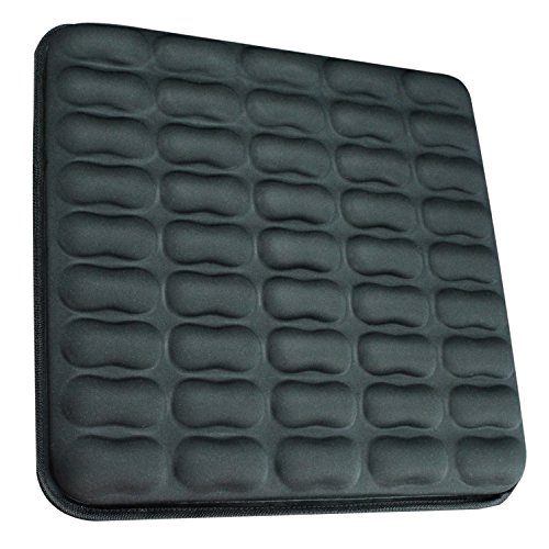 Gel Seat Cushion by Vive - Best Orthopedic Car, Truck, Wheelchair, Airplane, Stadium & Office Pad - Sciatica, Back, Coccyx & Tailbone Pillow - Cofortable Pain Relief - Vive Guarantee