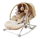 Deluxe Activity Rocker - Natural Gingham