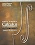 Student Solutions Manual for Stewart's Single Variable Calculus: Early Transcendentals