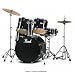 Pearl FX Forum 5 Piece Standard Shell Set Black