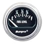 Sunpro CP7950 Electrical Fuel Level Gauge - Black Dial