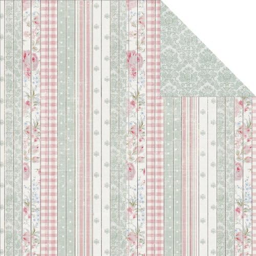 Shabbylicious C60 008 Fabscraps Chic Mix Paper for Scrapbooking