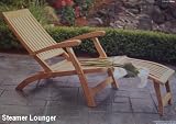 A Grade Teak Steamer Lounger Folding Chaises - FREE SHIPPING