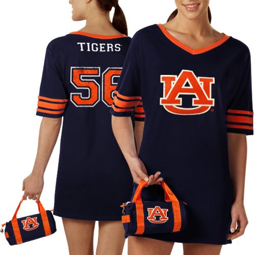 Auburn University Tigers AU NCAA Ladies Football Jersey Small / Medium