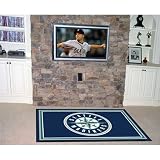 BSS - Seattle Mariners MLB Floor Rug (4'x6')