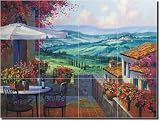 Tuscany Forever by Mikki Senkarik - Ceramic Tile Mural 12.75 x 17 Kitchen Shower Backsplash