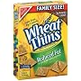 Wheat Thins, Reduced Fat, Family Size, 14.5-Ounce Boxes (Pack of 6)