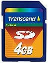 Transcend - Flash memory card - 4 GB - SD Memory Card