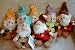 Disney's Snow White's 7 Dwarfs 7 Inches Feet to Head, 9 Inches to Top of Hat