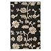 Bashian Verona Collection Rug LC108 - Black Size - 8.6 x 11.6 ft.