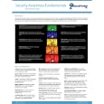 Computer and Network Security Fundamentals Quick Reference Card - Handy Durable Tri-Fold...