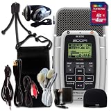 Zoom H2 Portable Stereo Recorder with 4GB SD card, Samson HP10 Headphones, tripod stand, and 8 Ft 1/8 mini cable