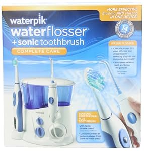 Waterpik WP-900 Water Flosser and Sonic Toothbrush Complete Care