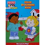 FisherPriceLittlePeopleColorByNumbersWelovetoplay96pages