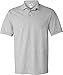 Hanes-7 oz Cotton Pique Men's Polo Shirt~Light Steel~Adult-MD