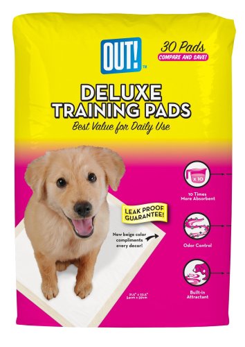 OUT! Deluxe Training Pads 30 Count