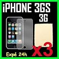 ScreenGUARD Film de protection �cran pour APPLE IPHONE 3G 3GS PACK DE 3