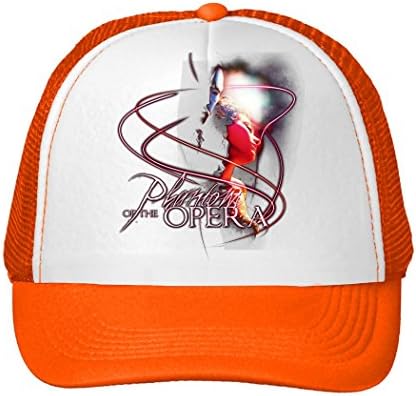 The Phantom of the Opera tour caps Unisex And Adjustable Snapback Hat Orange