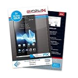 atFoliX Displayschutzfolie f�r Sony Xperia S (2er Set) - FX-Clear: Displayschutz Folie kristallklar! H�chste Qualit�t - Made in Germany!von "Displayschutz@FoliX"