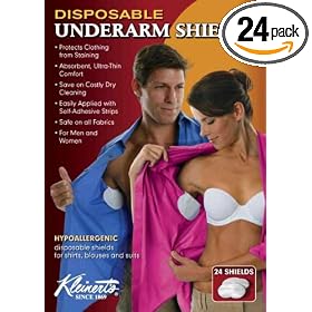 Kleinert's - 24 (12 Pair) Disposable Underarm Dress Shields From Kleinert's From $4.79 to $24.99