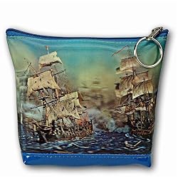 Lenticular Purse, 3D Lenticular Images, Naval Battle, Battle Sailing Ship, SSP-149-Pavia