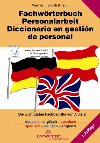 Fachw�rterbuch der Personalarbeit; Diccionario en gesti�n de personal