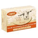 Canus Goat's Milk Soap with Marigold Oil, (Six Pack of 5 Ounce Bars)